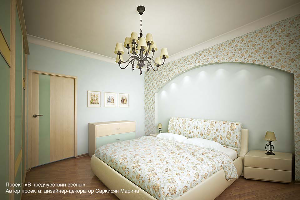 Кровать Бали в интерьере дизайнера-декоратора Марины Саркисян