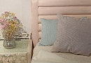 Кровать Дориан # Генуя 160*200 цвет светло розовый